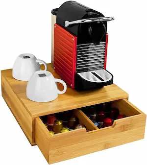 Mueble de Bambú para el Café